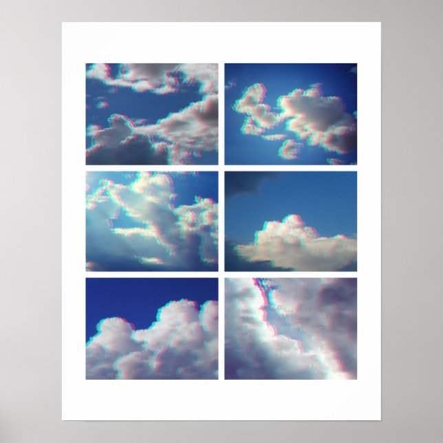 Wolken Poster (Vorne)
