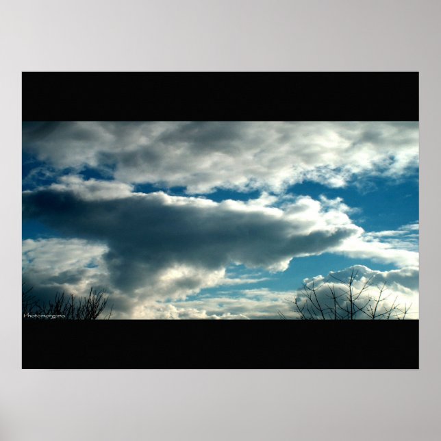 Wolken Poster (Vorne)