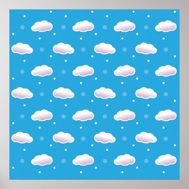 Wolken Poster (Vorne)