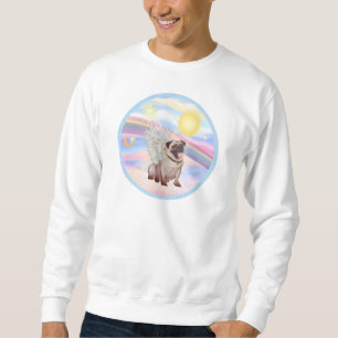 Wolken - Pug Engel (#2) Sweatshirt
