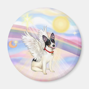 Wolken - Ratt Terrier Engel Magnet
