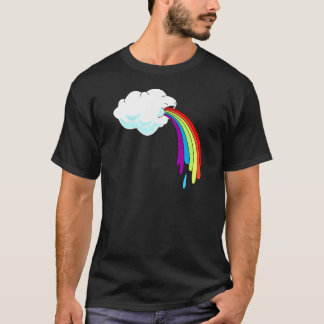 Wolken-Regenbogen T-Shirt