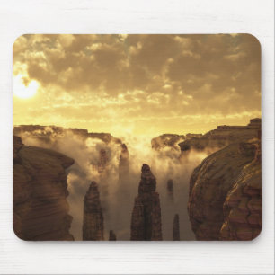 Wolken-Schlucht Mousepad