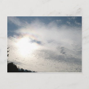 Wolken sind magisch postkarte