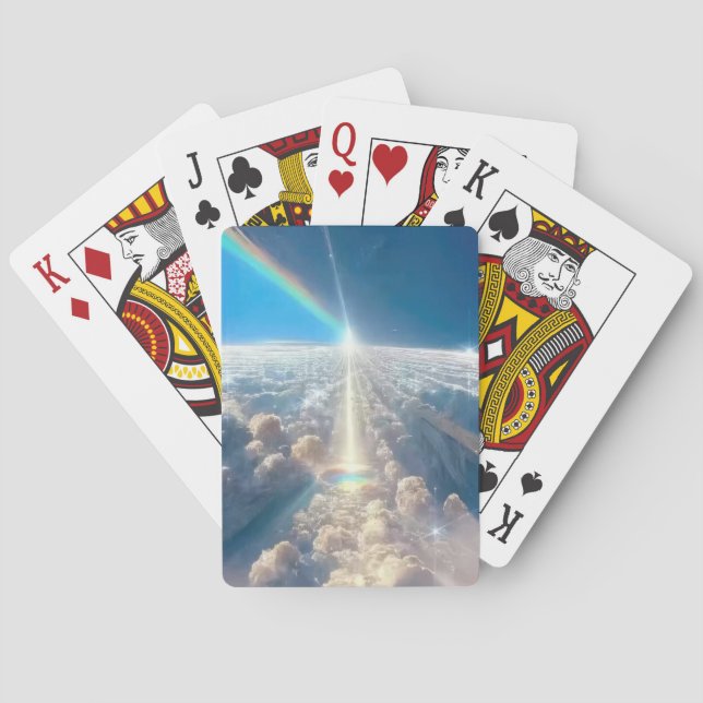 Wolken Spielkarten (Rückseite)