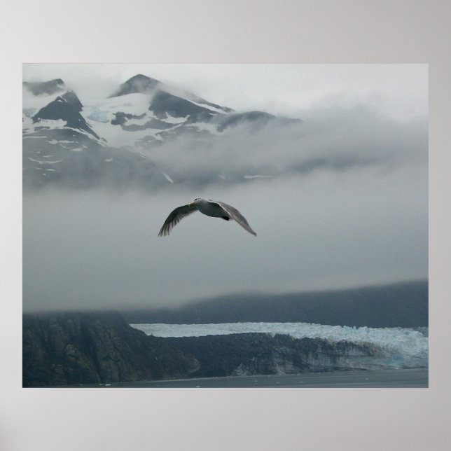 Wolken steigen poster (Vorne)