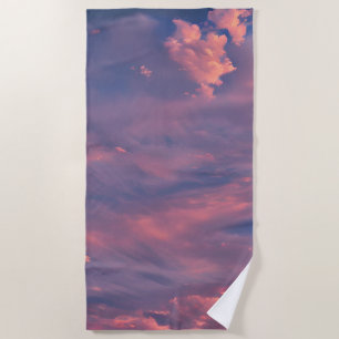 Wolken Strandtuch
