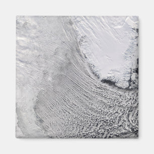 Wolken-Straßen im Labrador-Meer Magnet