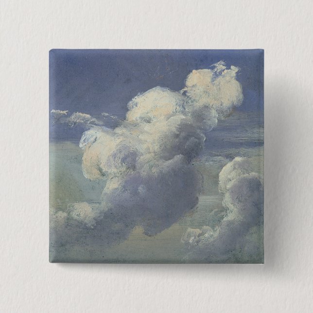 Wolken-Studie, 1832 Button (Vorderseite)