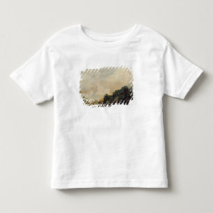 Wolken-Studie mit Bäumen, 1821 (Öl auf dem Kleinkind T-shirt
