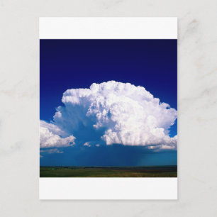 Wolken Thunderhead Sidney Nebraska Postkarte