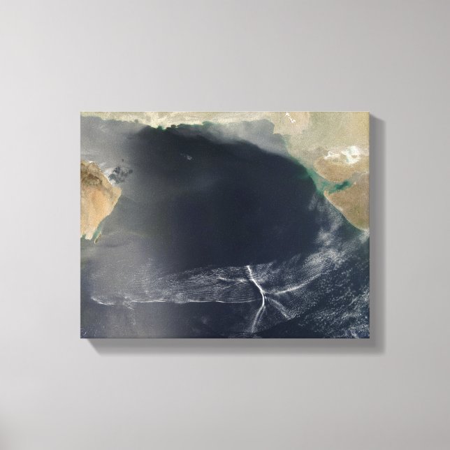 Wolken über dem Arabischen Meer Leinwanddruck (Vorderseite)