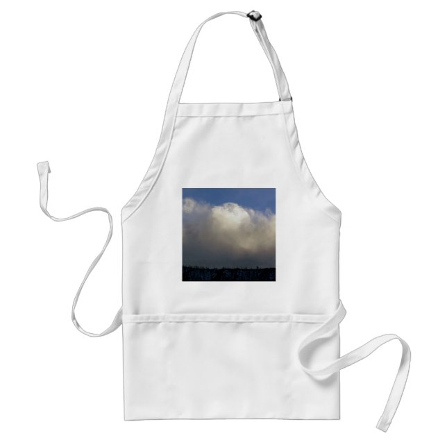 Wolken über dem Rücken Schürze (Vorne)