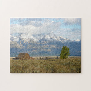 Wolken über dem Tetons-Puzzle Puzzle