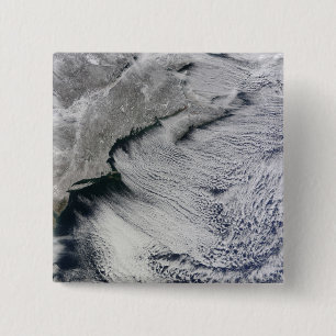 Wolken über den Himmel des Nordatlantiks Button