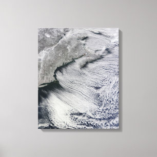 Wolken über den Himmel des Nordatlantiks Leinwanddruck