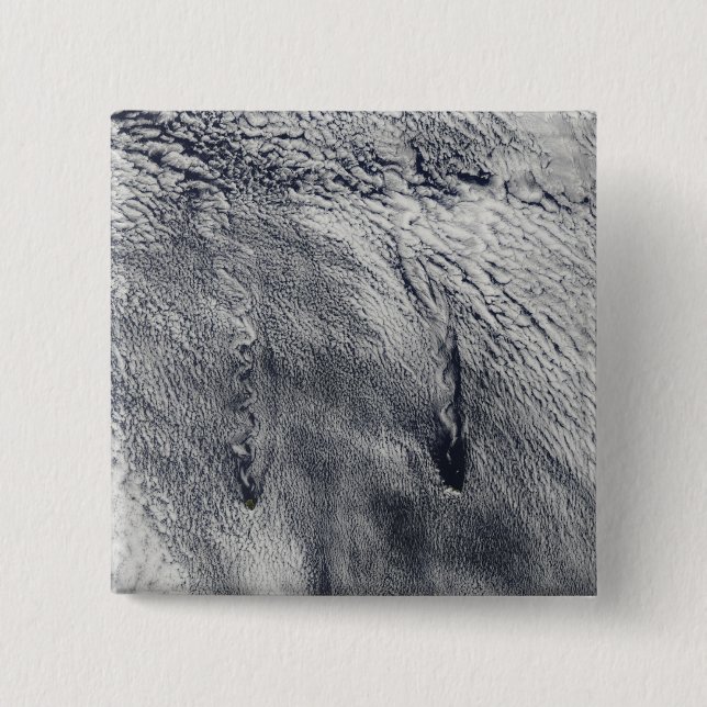 Wolken über den Juan Fernandez Inseln Button (Vorderseite)