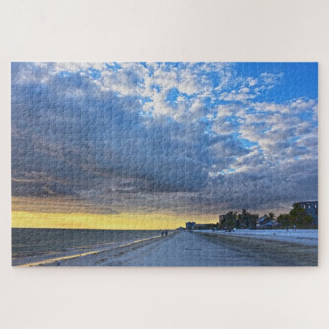 Wolken über Fort Myers Beach, Florida Puzzle (Horizontal)