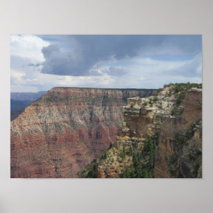 Wolken über Grand Canyon Poster