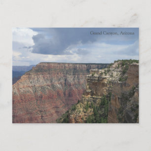 Wolken über Grand Canyon Postkarte