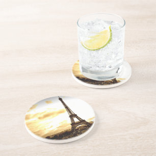 Wolken über Paris Getränkeuntersetzer