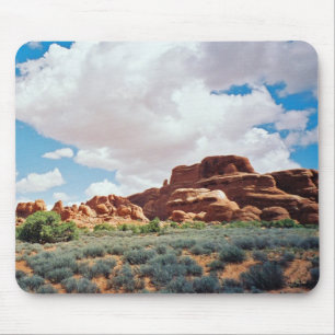 Wolken über Utah Mousepad