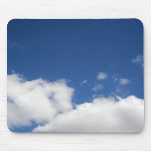 Wolken und blauer Himmel Mousepad (Vorne)
