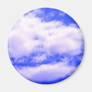 Wolken und "Clear Blue Sky" Magnet