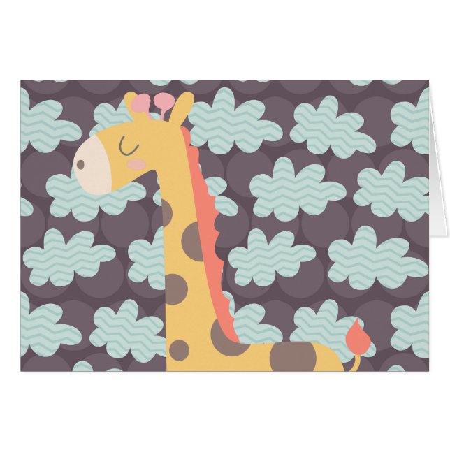 Wolken und Giraffen (Vorderseite (Horizontal))