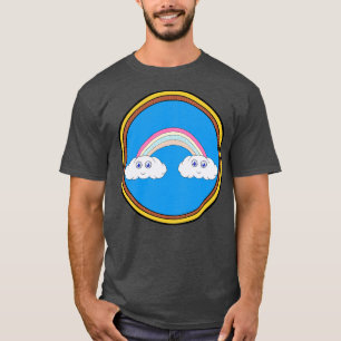 Wolken und Regenbogen T-Shirt