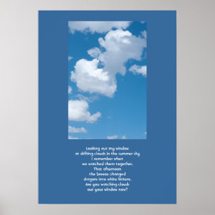 Wolken und Sky Poster