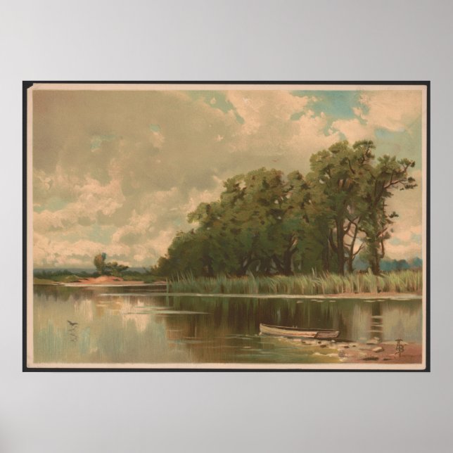 Wolken und Sonnenschein Poster (Vorne)
