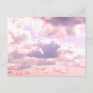 Wolken und Sonnenuntergänge Postkarte