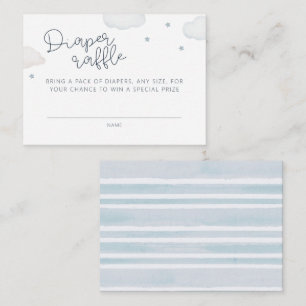 Wolken- und Sternenschutzkarte Begleitkarte