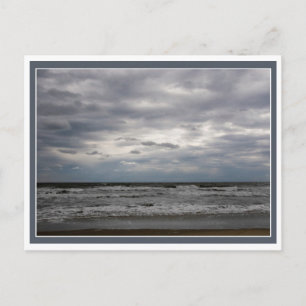 Wolken und Surfen Postkarte