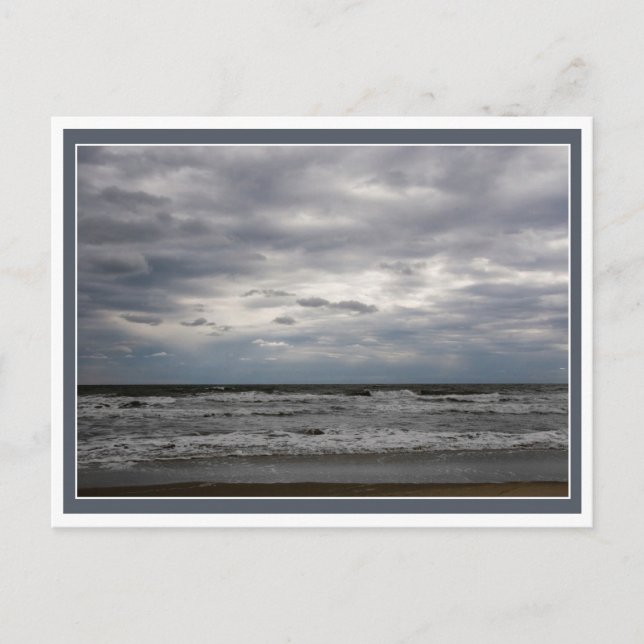 Wolken und Surfen Postkarte (Vorderseite)