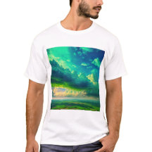 Wolken Wintergrüner Blick