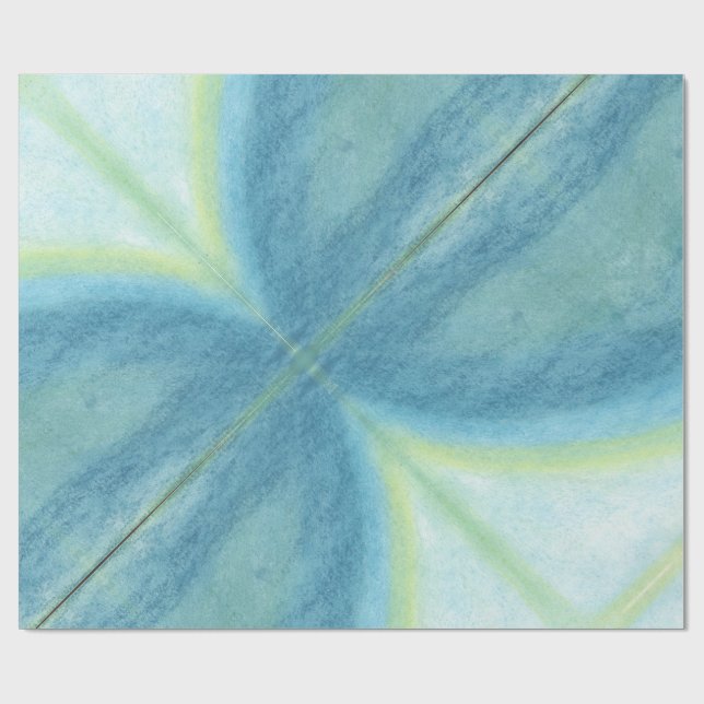 Wolkenbruch Geschenkpapier (Flach)