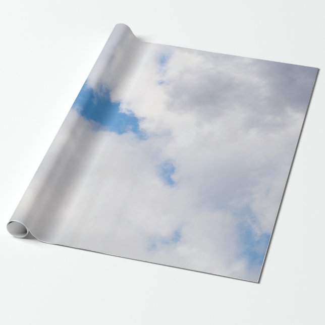 Wolkendecke Geschenkpapier (Ungerollt)
