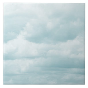 Wolkendecke Keramik Tile Fliese