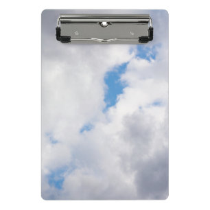 Wolkendecke Mini Klemmbrett