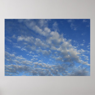 Wolkendecke Poster