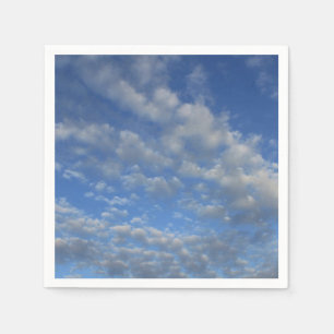 Wolkendecke Serviette