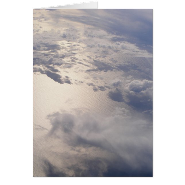 Wolkendeckenkarte (Design 1) (Vorne)