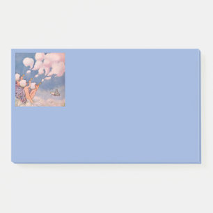 Wolkenfeen beim Wolkenmachen Post-it Klebezettel