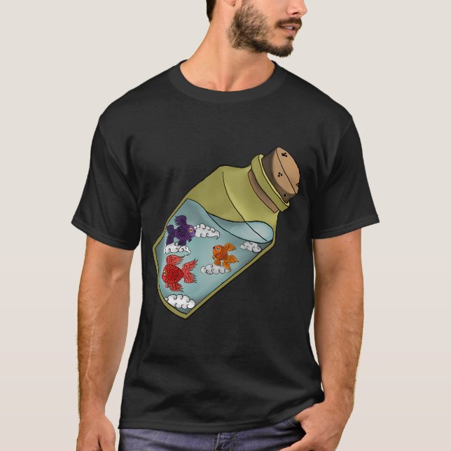 Wolkenfisch T-Shirt (Vorderseite)