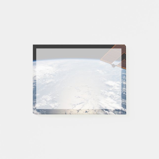 Wolkenformationen rund um den Sonnenuntergang vor  Post-it Klebezettel (Vorderseite)