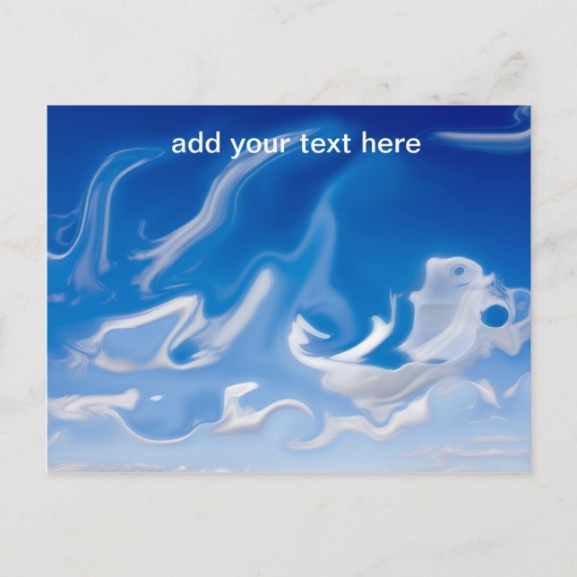 WolkenGeist Postkarte (Vorderseite)