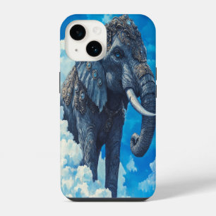 🌟 Wolkengetragener Elefant iPhone 14 Hülle