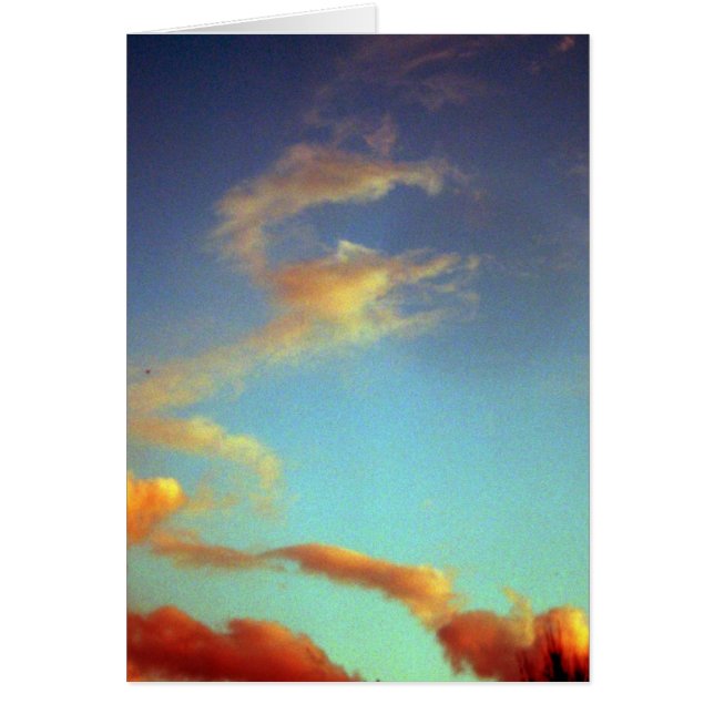 Wolkenkarte eine (Vorne)